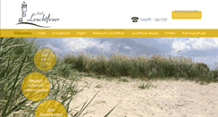 Desktop Screenshot of leuchtfeuer-horumersiel.de